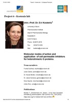 Project 6 - Kostenis lab — Fachgruppe Pharmazie.pdf